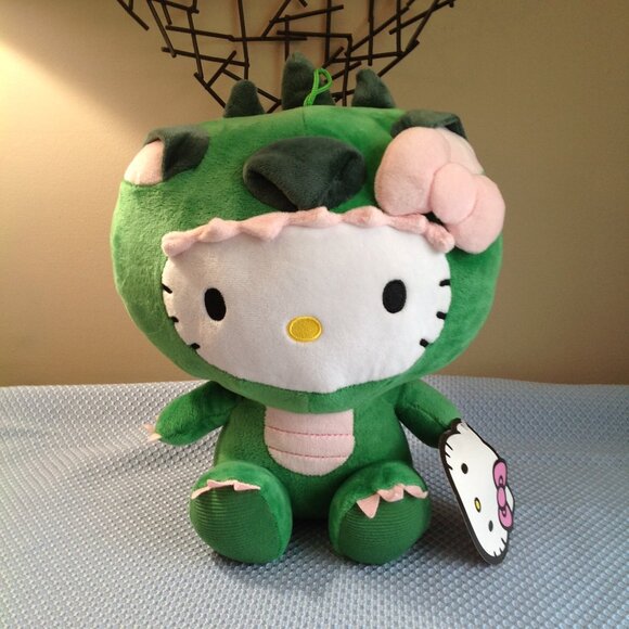 Sanrio Other - NWT Hello Kitty Dinosaur Dragon Plush - 13"